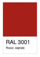 RAL-3001 Rosso  segnale