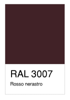 RAL-3007 Rosso nerastro