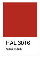RAL-3016 Rosso corallo