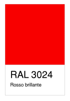 RAL-3024 Rosso brillante