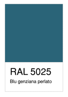 RAL-5025 Blu genziana perlato