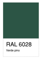 RAL-6028 Verde pino