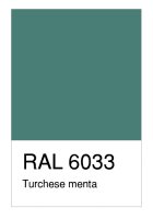 RAL-6033 Turchese menta