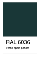 RAL-6036 Verde opalo perlato