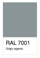 RAL-7001 Grigio argento