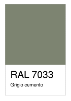 RAL-7033 Grigio cemento
