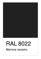 RAL-8022 Marrone nerastro
