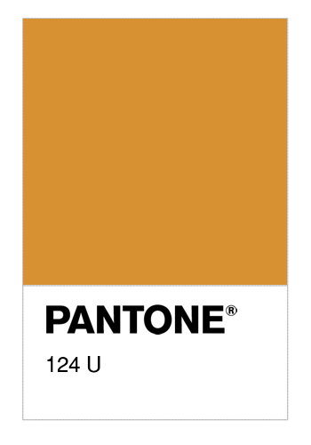 Colore Pantone 124 U Numerosamente It