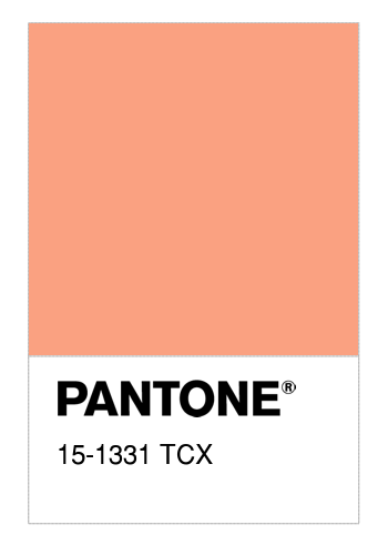 Gedragen Kort leven Presentator Colore PANTONE® 15-1331 TCX Coral Reef - Numerosamente.it