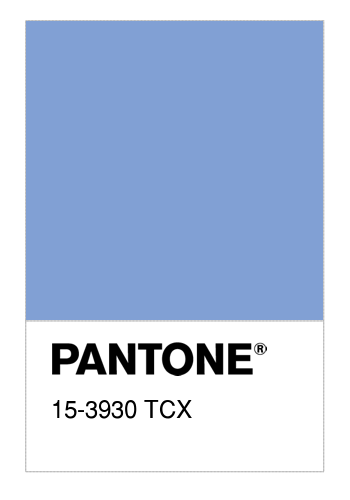 Pantone Vista Blue Pantone Colour Palettes Pantone Blue Pantone Color ...