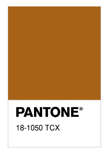 Colore Pantone 18 1050 Tcx Honey Ginger Numerosamente It