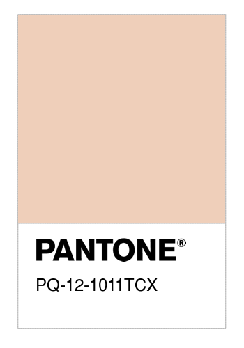 Colore PANTONE® PQ-12-1011TCX Peach Purée - Numerosamente.it