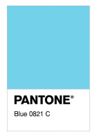 Blue 0821 C