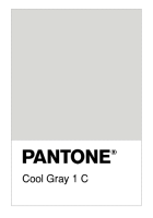 Cool Gray 1 C
