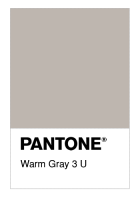 Warm Gray 3 U
